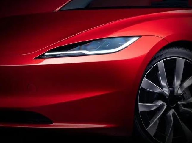 Tesla China Highlights Special Details About New Model 3 Highland's Lights