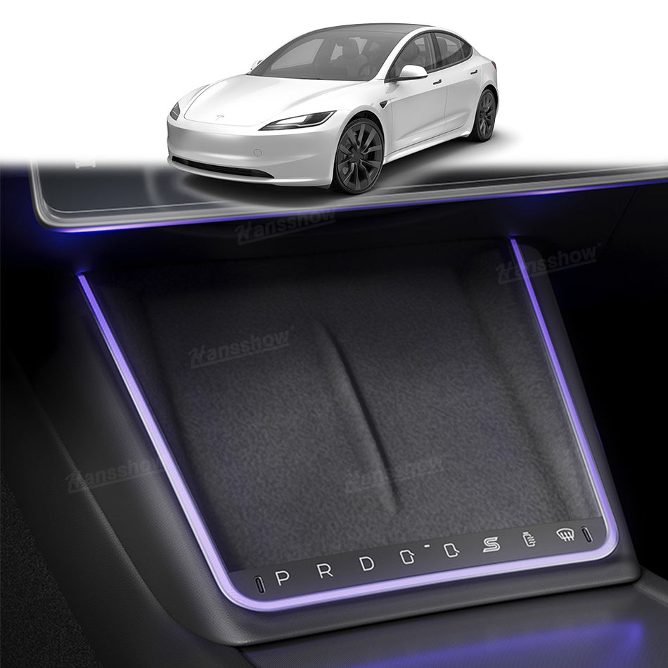 Bouton physique intelligent de la console centrale de la Tesla Model 3 Highland, touches améliorées inspirées du modèle X | Hansshow