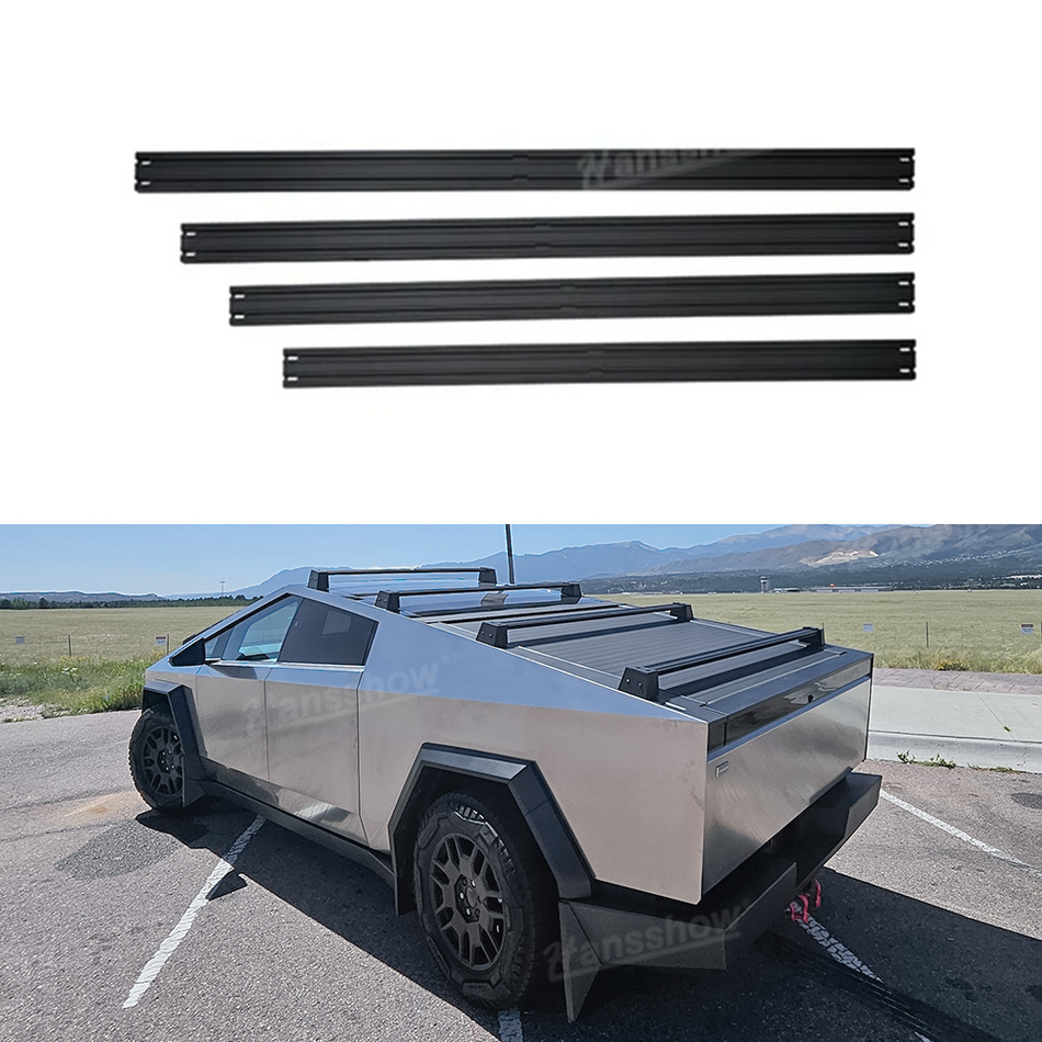 Tesla Cybertruck Crossbar Roof Rack Rooftop Cargo Rack Carrier