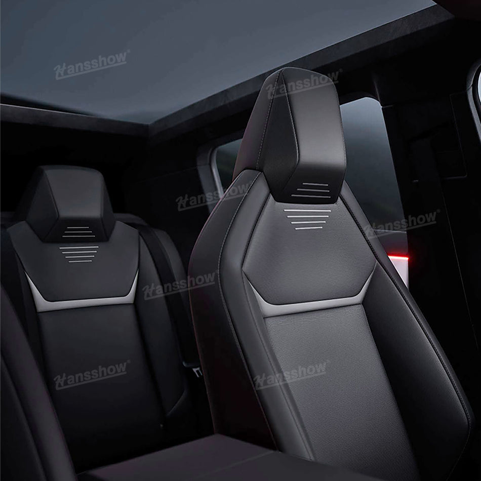 Tesla Cybertruck Gen2.0 Seat Cover All-Inclusive Nappa Leather Designer Recommend | Hansshow