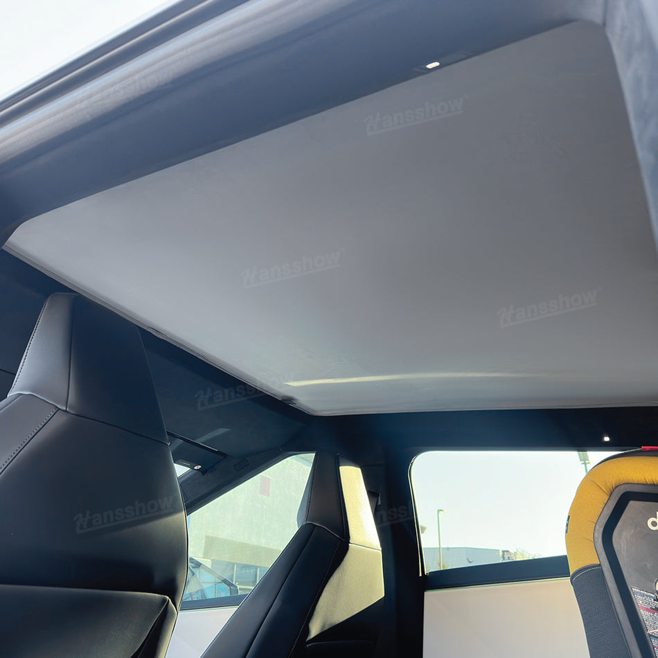 Cybertruck Roof Sunshade Electrostatic Adsorption Glass Roof Heat Insulation UV & IR Reflection