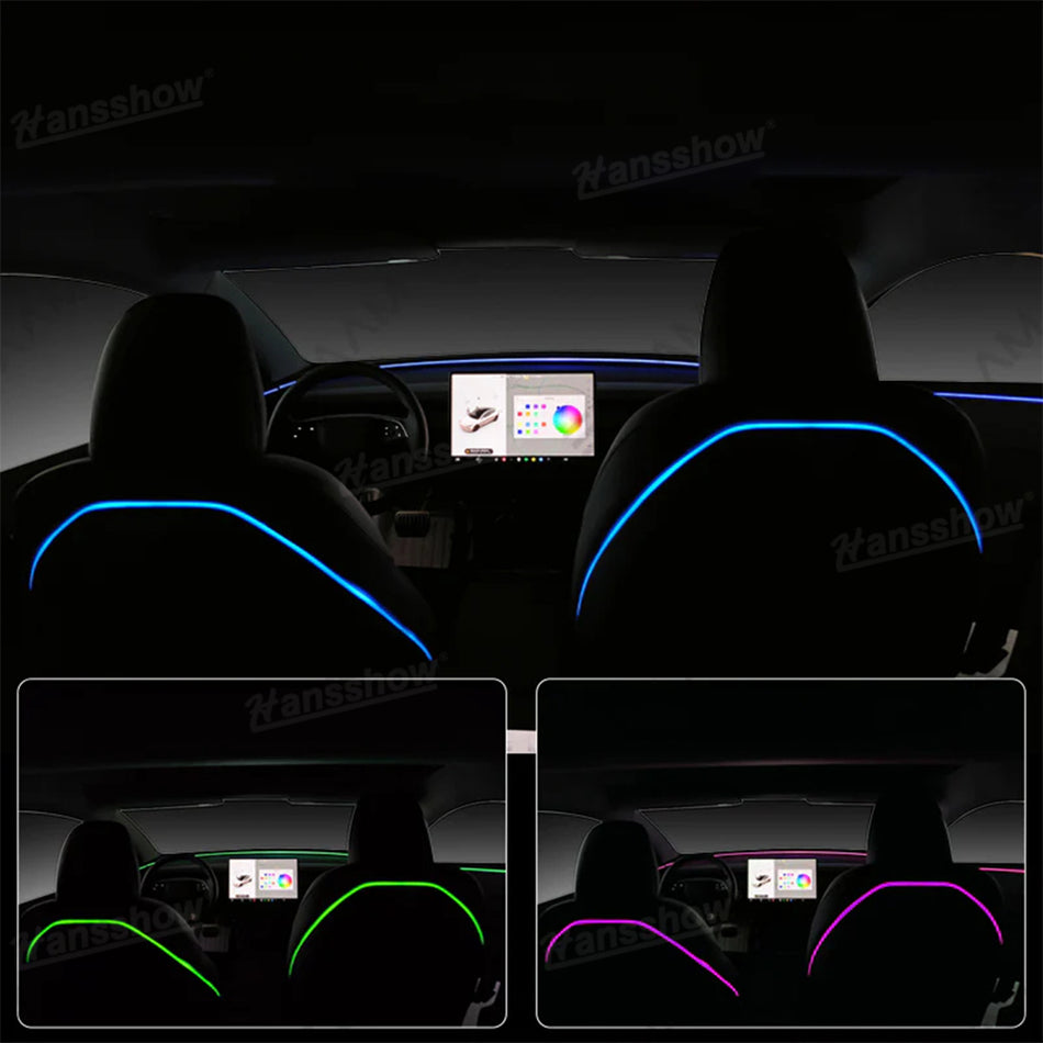 Tesla Molde Y Juniper  Backseat Ambient Light Seat Back Ambient Lighting Interior LED Light