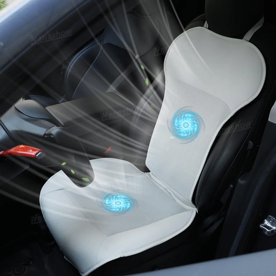 Tesla Model 3 & Y Cooling Seat Cover With Ventilated Breathable Seat Cushion-50%OFF