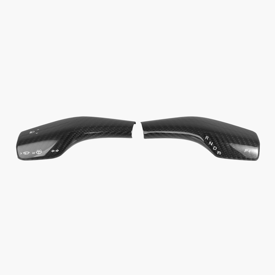 Model 3 & Y Carbon Fiber Turn Signal Stalk Covers