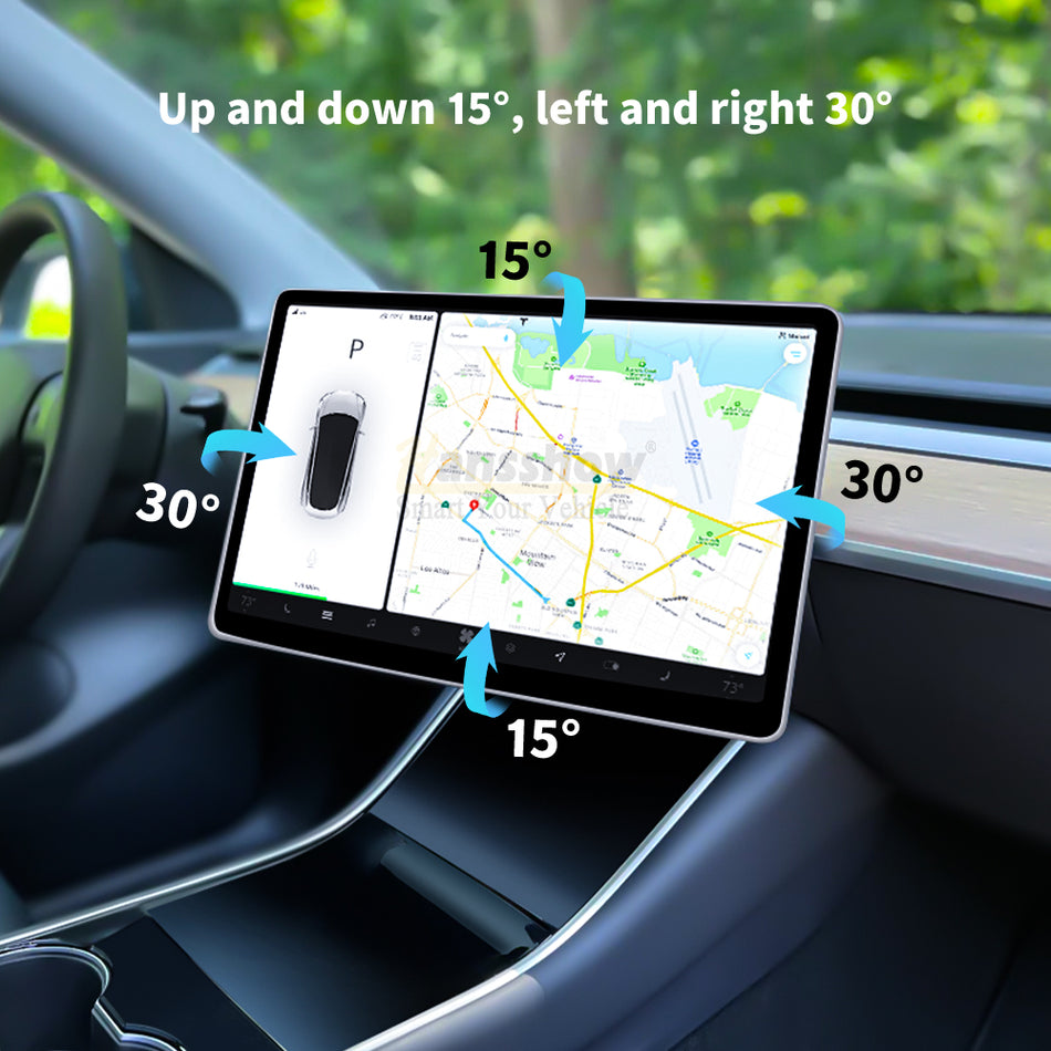 Hansshow Model 3/Y Dashboard Touch Screen Swiveling Mount kit